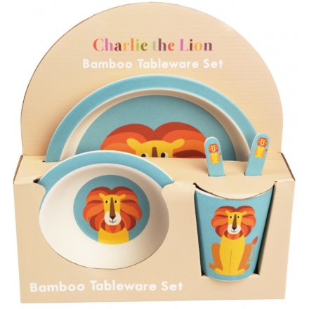  A fun themed Charlie Lion Tableware Set from REX International 