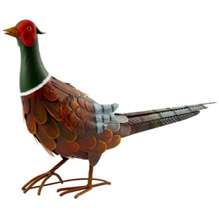 Metal Garden Figure - Pheasant 