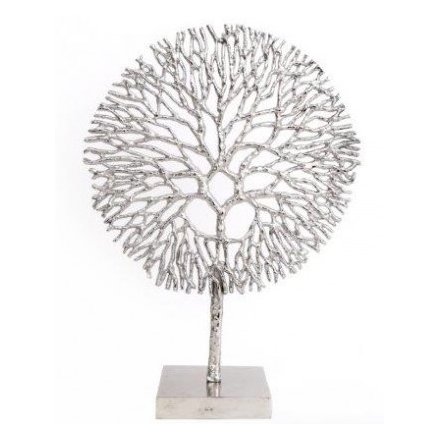 Decorative Silver Coral, 36cm 