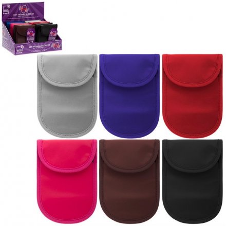 An assortment of coloured pouches, specifically designed to keep your Push To Star Car safe! 