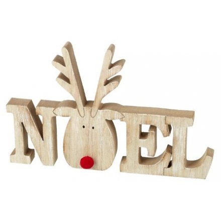Noel Wooden Block 