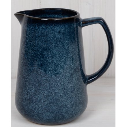 this large Stoneware Jug is part of a stylish Kitchenware Range, sure to add a splash of colour to any theme 