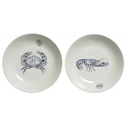 XL Porcelain Coastal Plate