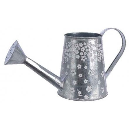Zinc Floral Watering Can