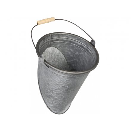 25.5 cm Bucket Hanging Basket, Small