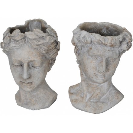 BUST PLANTERS, Small