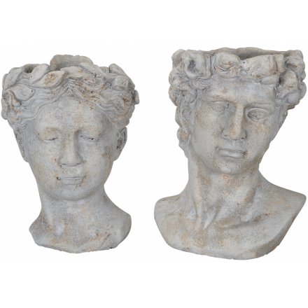 Bust Planters, 2a