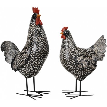 Hen and Chicken Ornament