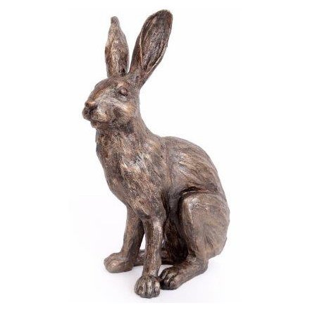 Large Resin Hare Statue 39 cm