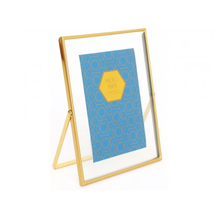 Gold Metal Picture Frame