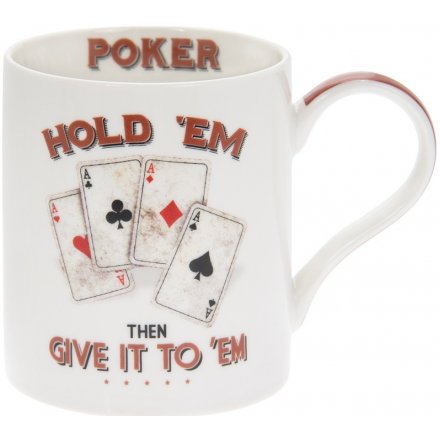 Poker Star Fine China Mug 