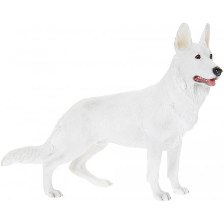 White German Shepherd Dog, 17cm