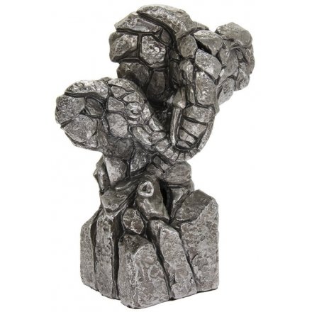 Silver Elephant Bust, Natural World