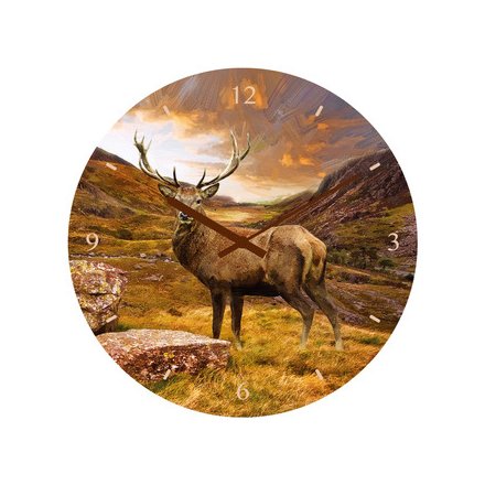 Stags Wall Clock 