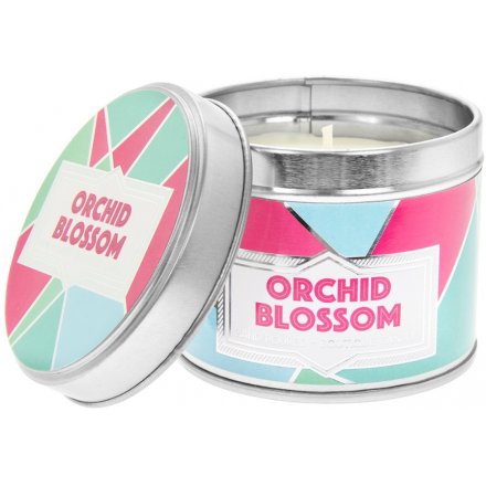 Desire Orchid Bloom Candle Tin 