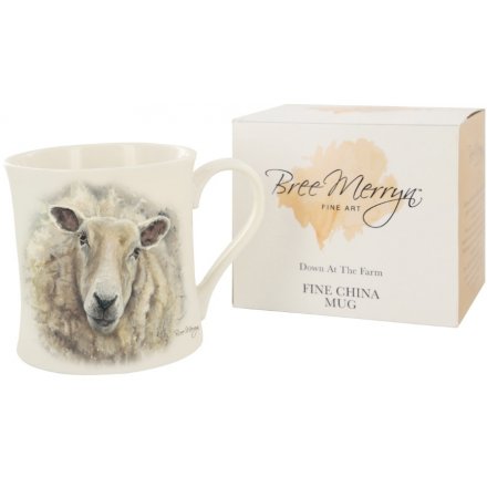 Bree Merryn Sheila the Sheep Down At The Farm Mug 9 cm