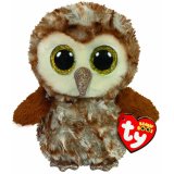  A super soft and snuggly Owl Soft toy with wide gazing glittery eyes 