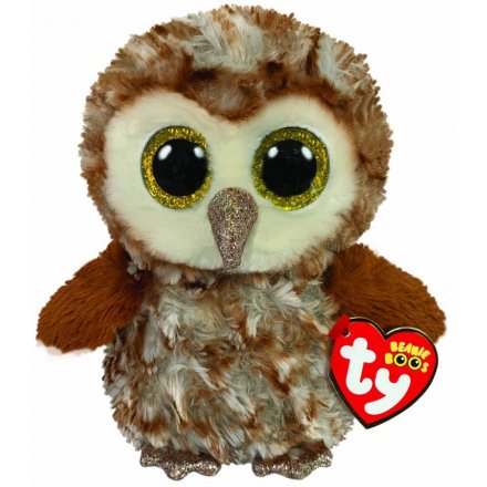 16 cm TY Beanie Boo Percy the Owl 
