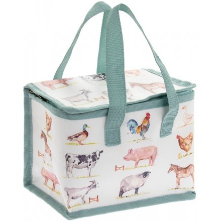 22 cm Insulated Lunch Bag Country Life Farm