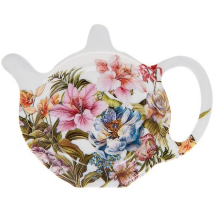 Lily Rose Printed Teabag Tidy 