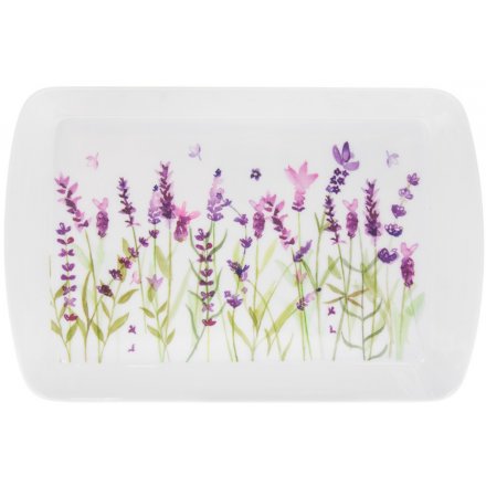 Purple Lavender Small Tray