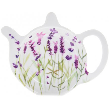 Lavender Garden Teabag Tidy