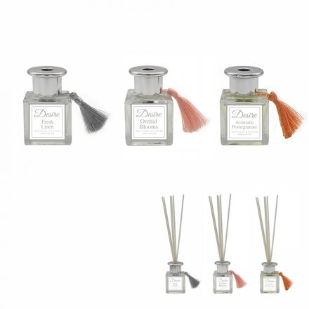 Assorted Silver Desire Reed Diffusers