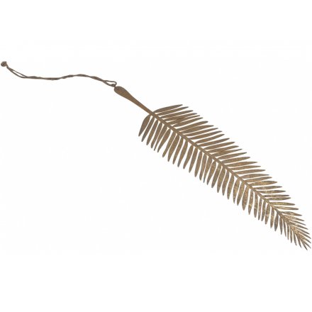Metal Leaf Hanger 23 cm