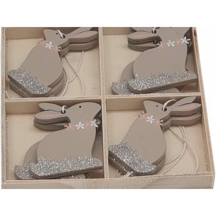 7 cm Hanging Easter Bunny Decorations 