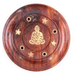 this small star printed tray will catch all the falling ash and prevent burning 