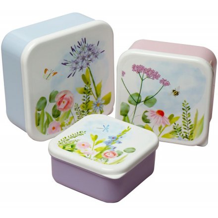 11.5 x 5.5 cm Botanical Gardens Lunch Boxes