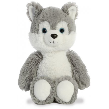 Cuddly Husky Soft Toy, 12in 