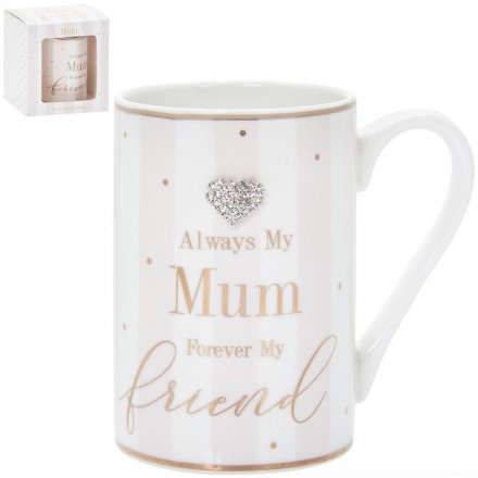 11cm Mum Friend Mad Dots Ceramic Mug