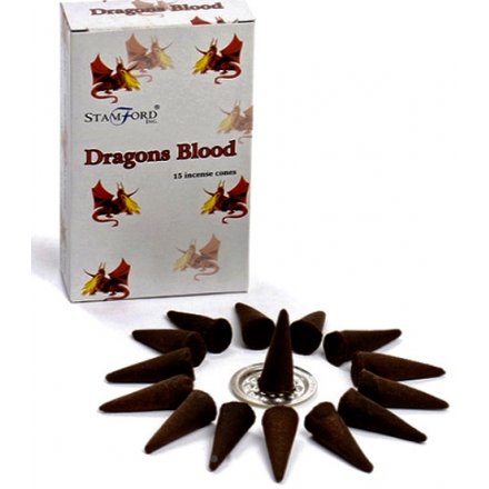 Dragons Blood Incense Cones From Stamford