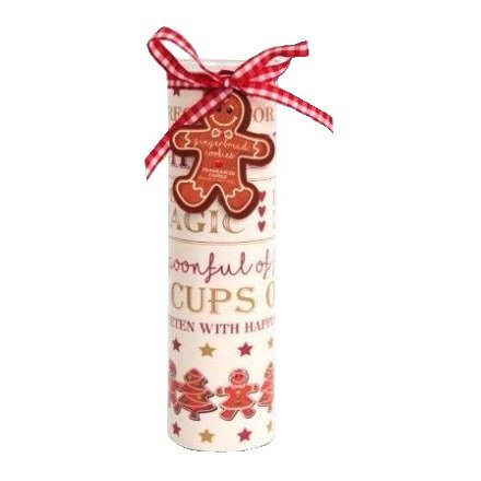 Gingerbread Tube Candle, 20cm