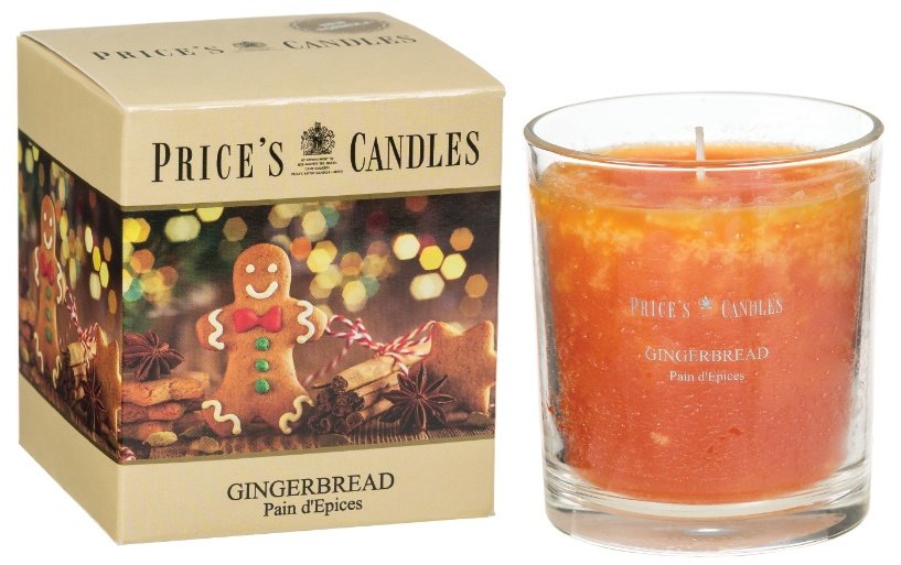 8.5 cm Gingerbread Scented Boxed Candle 48555 Christmas / Candles