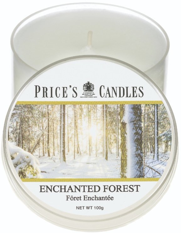 Prices Candle Tin Enchanted forest Christmas Decorations