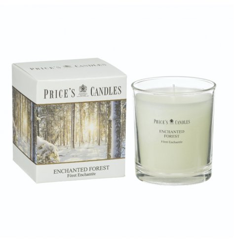 Full of fresh and crips scents, this warming and welcoming Enchanted Forest Scented candle jar is a must have in any hom