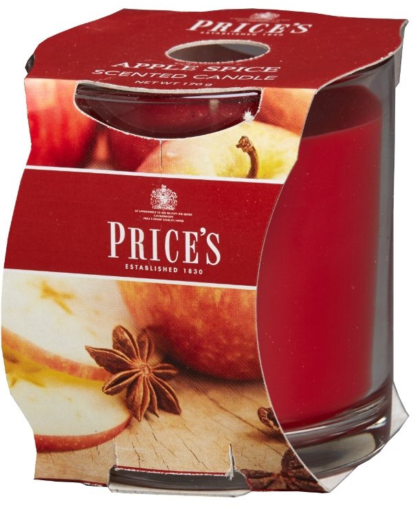 Prices Candles, Apple Spice Christmas Decorations / Fragrance