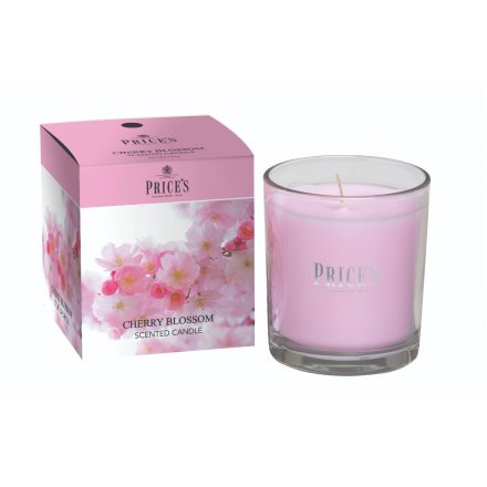 Prices Scented Boxed Candle Jar - Cherry Blossom 