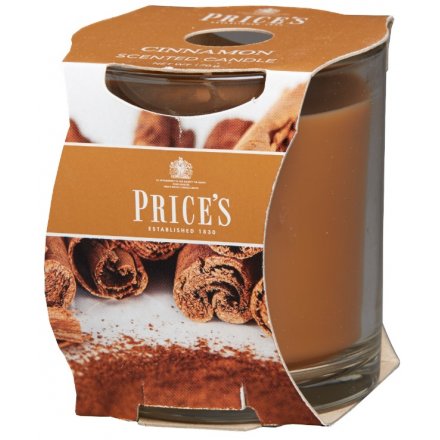 Prices Cinnamon Candle Cluster Jar 8.5 cm