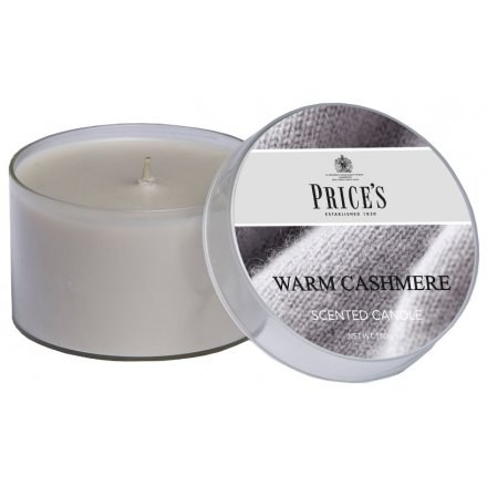 Prices Warm Cashmere Candle 4 cm