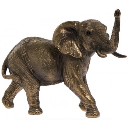 Medium Bronze Elephant 