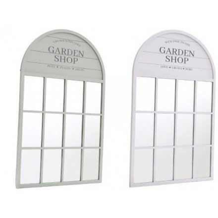 Potting Shed Wall Mirrors, 100cm 