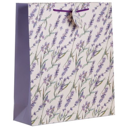 40cm Purple Lavender Gift Bag 