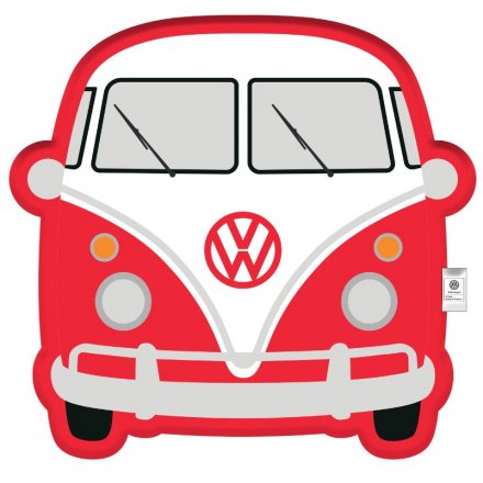 Volkswagen Camper Van Cushion - Red 