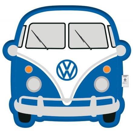 Blue Volkswagen Campervan Cushion