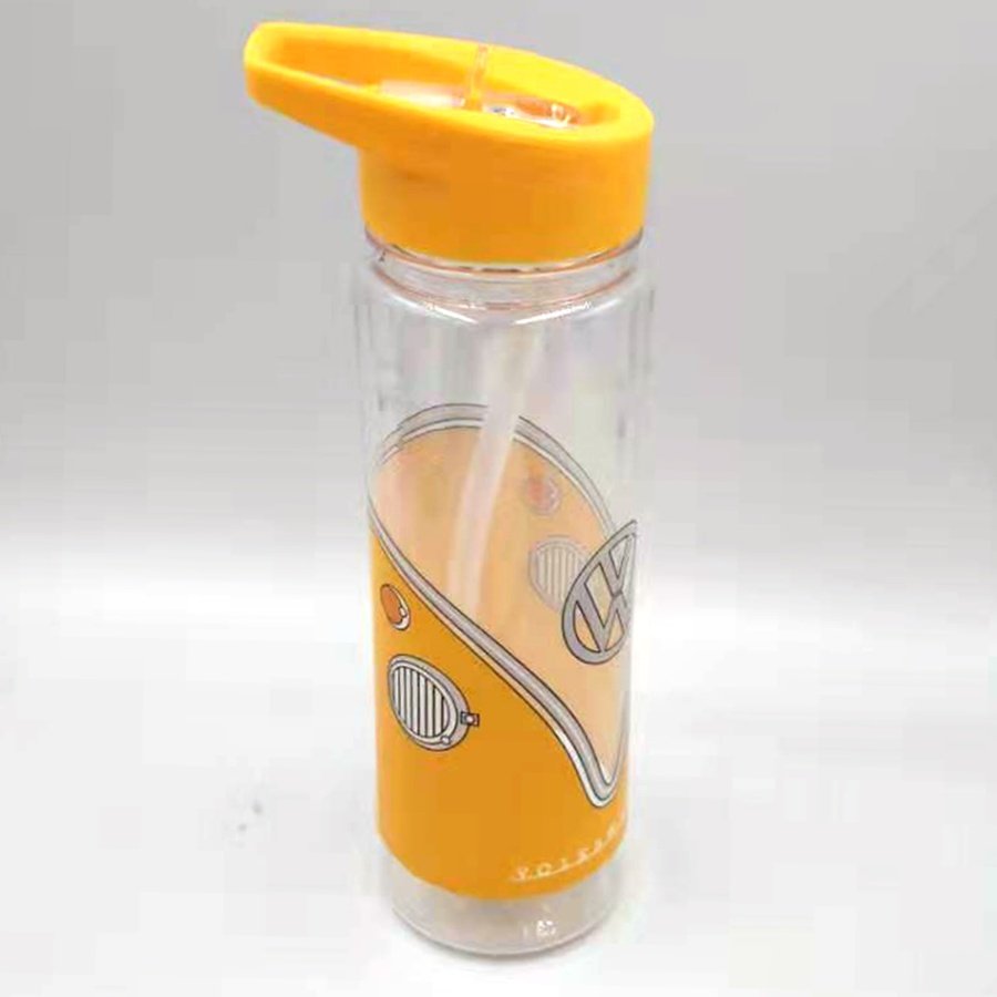 Yellow Volkswagen Water Bottle, 500ml 48719 Kitchen & Dining