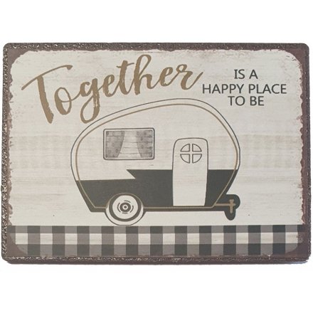 Together Is A Happy Place Magnet 
