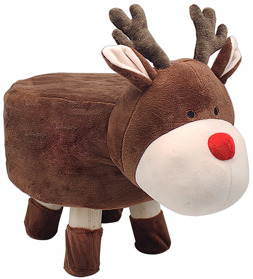 Christmas Reindeer Footstool | | Christmas Decorations / Display | Noël ...